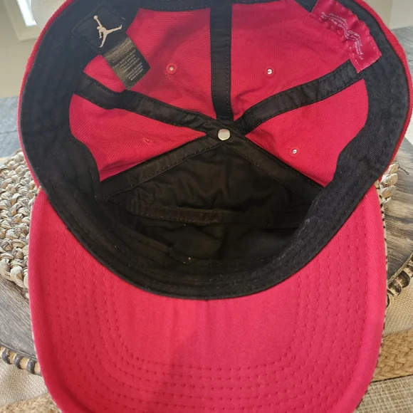 Vintage Air Jordan Red Jumpman Hat